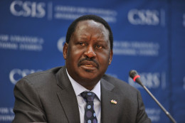 File image of Raila Odinga